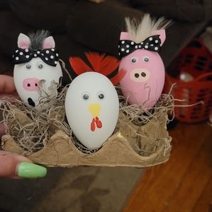 Rae Dunn look a like Farmhouse eggs